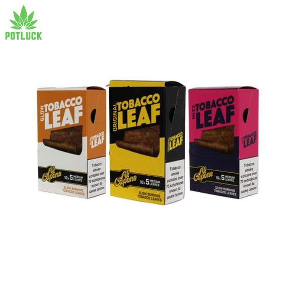 Al Capone blunt wraps 5 pack in vanilla, mixed berries and tobacco flavours