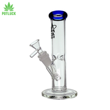 20cm bong boasts clean lines and comes as blue colour for the mouth rim.