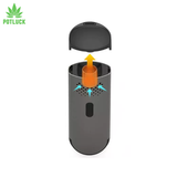 showing how the heating elemnt works within the vaporiser. so it pulls heat from under the chamber and brings it towards the mouth