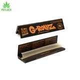 G-Rollz King Size Slim Unbleached Rolling Papers
