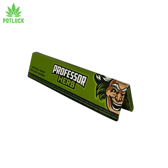 Professor Herb | King Size Ultra Thin Natural Hemp Rolling Papers