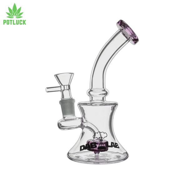XL Yabba Dabba Dab Lab glass bong, premium headshop UK product