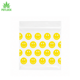 yellow smiley face design bags