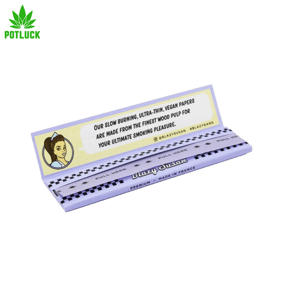 These Vegan friendly Non GMO Purple Papers are on of the top selling brands right now. This pack comes with 32 King Size Papers,