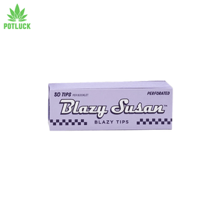 If you want to add some vibes to your smoking ritual, Blazy Susan's got you covered. Purple, perforated fiter tips for every occasion!