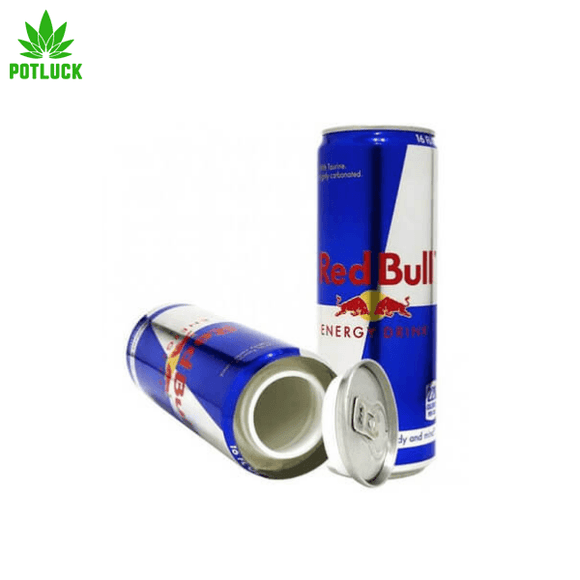 - Storage Can Made From Popular Energy Drink - Secret Screw Top Lid  - Internal Pot To Store Valuables - Familiar Design