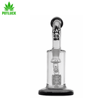 Standing at 21cm tall on a sturdy rounded and features a diffuser which provides extra filtrationbase with black accents