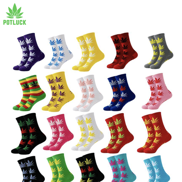 Cannabis Leaf | Socks - MyPotluck