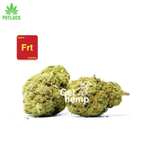 CBD hemp tea flower vape smoke frutella fruity flavour