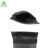 smell proof black mesh bags with c1 flame logo. Perfect for putting smelly bags safely into your pocket
