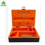 Cheekyone Smokers Club Rolling Station V3.0 - Slot For 50mm 4 Piece Grinder - Practical and Durable - Stylish Contemporary Design - Removable Tobacco Screen Mesh