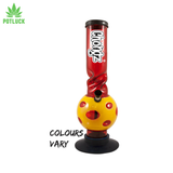 colourful Chongz 30cm bubble bong multicoloured 420 headshop