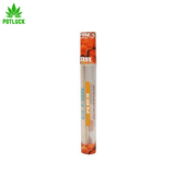 These Peach pre-rolled translucent cones by Cyclones are made in the Philippines from clear, smooth burning cotton mallow.