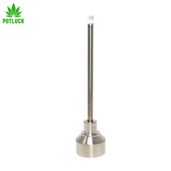 - Universal Titanium Carb Cap   - Integrated Dab Tool   - Air Intake Port