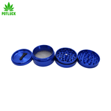 The Elements 4 Piece Grinder is an awesome new grinder from Elements. These grinders are a thing of beauty machined out of aluminium and anodized in a brilliant blue. These will definitely impress your friends at your next session.
