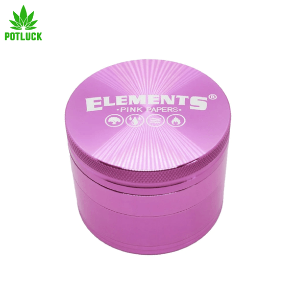 The Elements 4 Piece Grinder is an awesome new grinder from Elements. These grinders are a thing of beauty machined out of aluminium and anodized in a brilliant blue. These will definitely impress your friends at your next session.