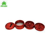 The Elements 4 Piece Grinder is an awesome new grinder from Elements. These grinders are a thing of beauty machined out of aluminium and anodized in a brilliant blue. These will definitely impress your friends at your next session.