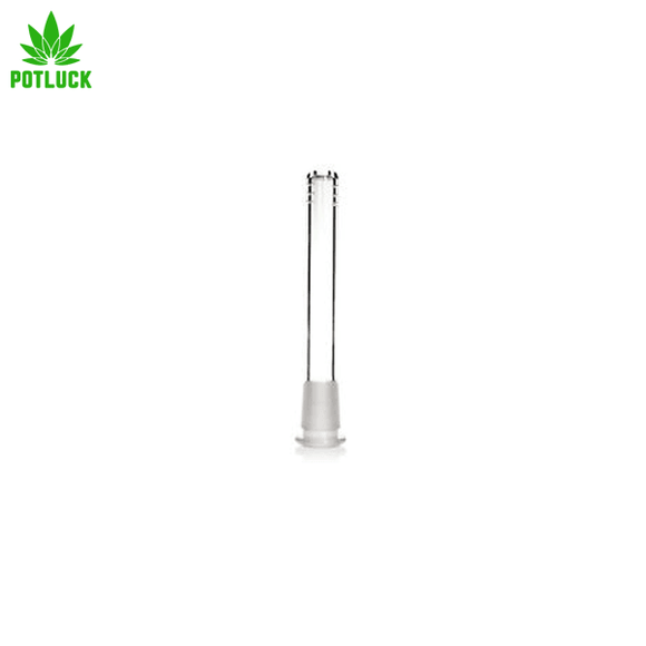 A thick downpipe with smoke difusing slits located at the bottom, this downpipe was first seen with the Bounce silicon bong range. now available as a stand alone product.