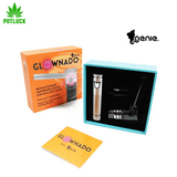 The Glownado utilizes a pure quartz crystal heating system which allows for an extremely smooth experience when using it for wax and oils.