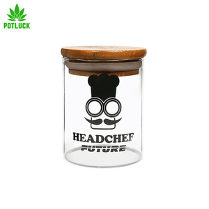 - Headchef Branded Lid Range  - Rubber Seal to Maintain The Freshest Herbs! - Capacity: 350ml - Height: 125mm Tall - Diameter: 63mm Wide