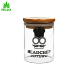 Headchef | Branded Glass Storage Jar - MyPotluck