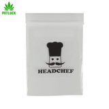 7x6 cm Headchef Logo contains 100 bags
