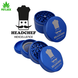 Unique Ceramic Ultra Non-Stick Coating. Never Have to Clean Your Grinder Again! - Screen: The Screen Is Removable with an Ergonomic Quarter Turn Release Mechanism. The Top features a Hexagon shape lid to aid with grip. 