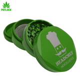 Unique Ceramic Ultra Non-Stick Coating. Never Have to Clean Your Grinder Again! - Screen: The Screen Is Removable with an Ergonomic Quarter Turn Release Mechanism. The Top features a Hexagon shape lid to aid with grip. 
