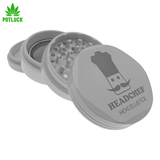 Unique Ceramic Ultra Non-Stick Coating. Never Have to Clean Your Grinder Again! - Screen: The Screen Is Removable with an Ergonomic Quarter Turn Release Mechanism. The Top features a Hexagon shape lid to aid with grip. 