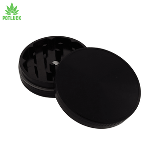 Jet Black | 2 piece metal grinder - MyPotluck