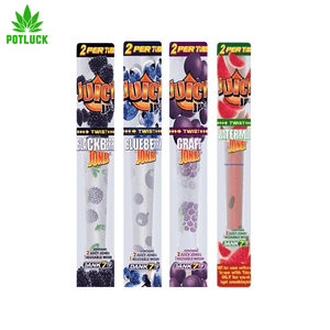 Juicy jay jones are pre rolled versions of the papers, they're not as large as king size but feature the dank 7 tip which is seeped in flavour, the packaging also doubles as a pre roll holder 