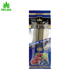 Pre rolled flavoured palm leaf wraps Blue Grape (Blueberries & red Grapes)