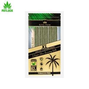 King palms pre rolls range from 0.5grams Rollie, 0.8g Mini, 1.25g Slim, 2g King and 3g XL