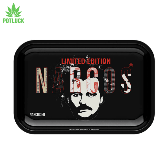 Limited edition narcos black tray with face 