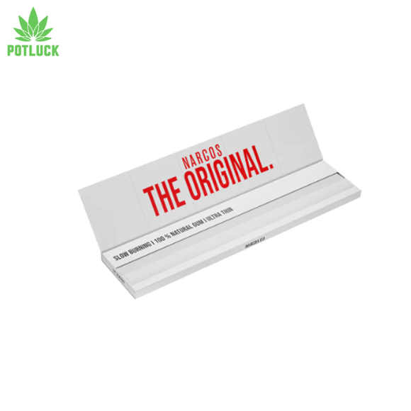 Narcos the original white rice papers 32 papers per pack