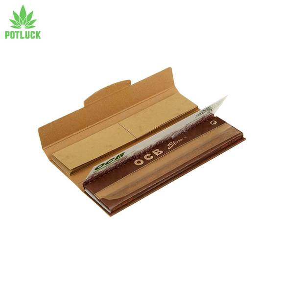 ocb unbleached papers kingsize with tips 