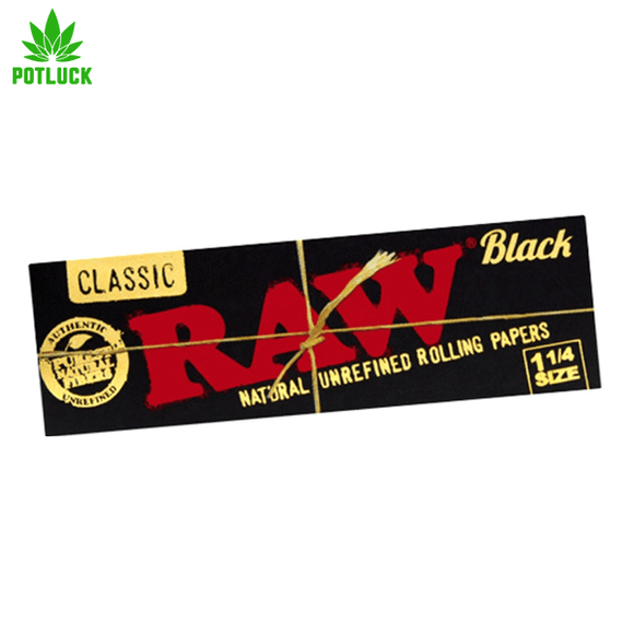 RAW | 1.25 Classic Black - MyPotluck