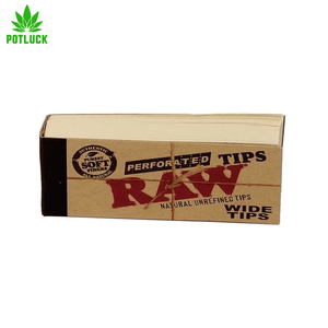 RAW | Authentic Perforated Wide Tips - MyPotluck
