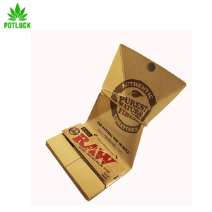 RAW | Classic Artesano King Size Slim Rolling Papers Tips & Tray - MyPotluck