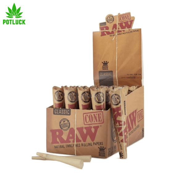 RAW | King Size Cone 3 Pack - MyPotluck