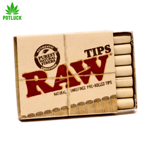 RAW | Natural Unrefined Pre-rolled Tips - MyPotluck