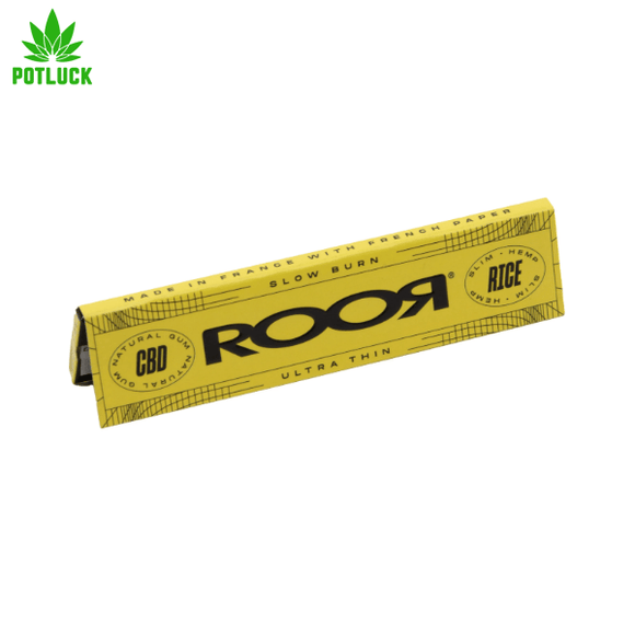 RooR | Ultra Thin Rice King Size Slim Papers - MyPotluck