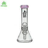 cheeky one smokers club 420 lifestyle pink beaker bong