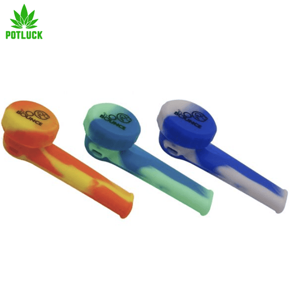 Constructed of medical grade silicone with metal inlay bowl and lid, these products come as a contrast of colours ie orange and yellow or Green, white and blue 