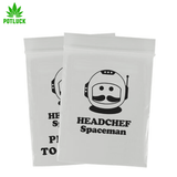 6x7cm Spaceman Logo Contains 100 bags