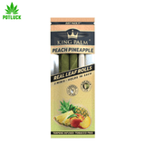 Pre rolled flavoured palm leaf wraps Peach pineapple comes with packing stick Terpene infused, tobacco free